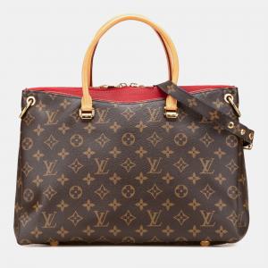 Louis Vuitton Brown Monogram Pallas MM