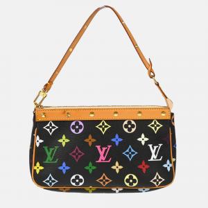 Louis Vuitton Black Multicolor Pochette Accessoires