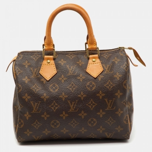 Pre Owned Louis Vuitton Monogram Canvas Speedy 25 Bag