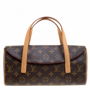 Pre Owned Louis Vuitton Monogram Canvas Sonatine Bag