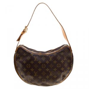 Pre Owned Louis Vuitton Monogram Canvas Croissant MM Bag