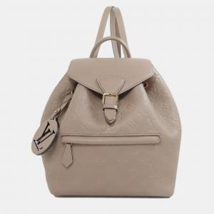 Pre Owned Louis Vuitton Montsouris Pm Backpack Daypack Empreinte