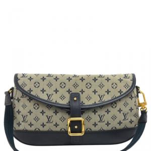مملوكة مسبقًا Louis Vuitton Bleu Monogram Mini Lin Marjorie Bag