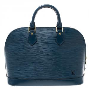 Pre Owned Louis Vuitton Toledo Epi Leather Alma PM Bag