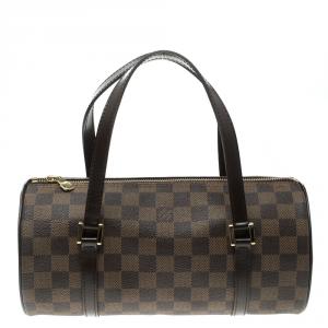 Pre Owned حقيبة لوي فيتون بابيلون 26 كانفاس دامييه أيبين