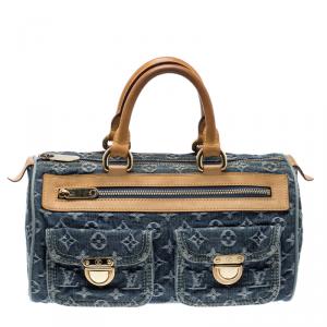 Louis Vuitton Blue Monogram Denim Neo Speedy Bag