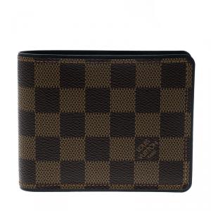 مملوكة مسبقًا Louis Vuitton Damier Ebene Multiple Wallet