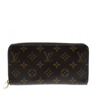 Louis Vuitton Monogram Canvas Zippy wallet