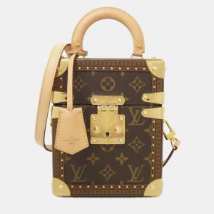 Pre Owned Louis Vuitton Monogram Camera Box Shoulder Bag