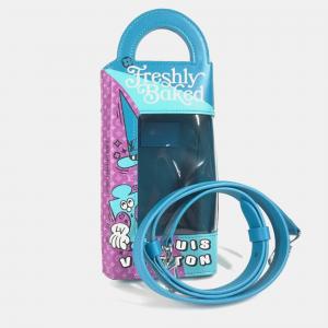 مملوكة مسبقًا Louis Vuitton Sandwich Box Pochette Bag Handbag Leather Blue