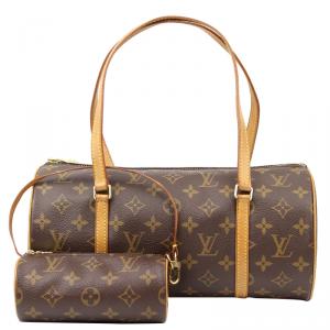 Pre Owned Louis Vuitton Monogram Canvas Papillon 30 Bag