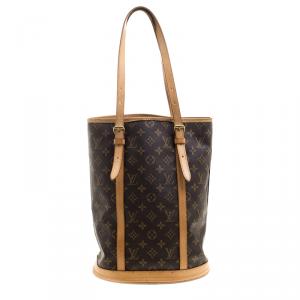Pre Owned Louis Vuitton Monogram Canvas Bucket GM Bag