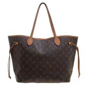 Louis Vuitton Monogram Canvas Neverfull MM Bag