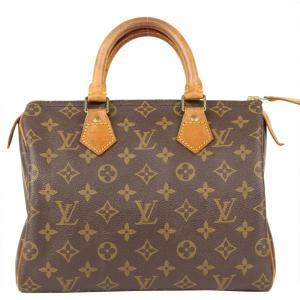Pre Owned Louis Vuitton Monogram Canvas Speedy 25 Bag