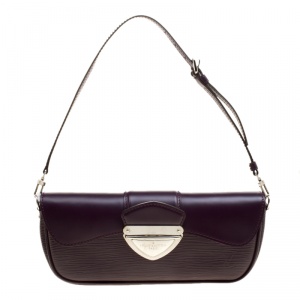 Louis Vuitton Cassis Epi Leather Montaigne Clutch Bag