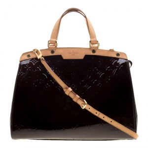 Pre Owned حقيبة لوي فيتون بريه فيرنيه مونوغرامي بودر بيج GM