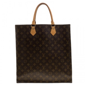 Pre Owned حقيبة يد لوي فيتون ساك بليت كانفاس مونوغرامية