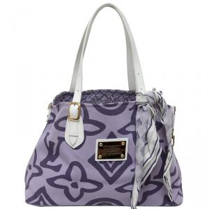 مملوكة مسبقًا Louis Vuitton Lilac Canvas Tahitienne Cabas PM Bag
