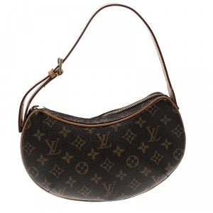 مملوكة مسبقًا حقيبة لوي فيتون كرواسون كانفاس مونوغرامي PM