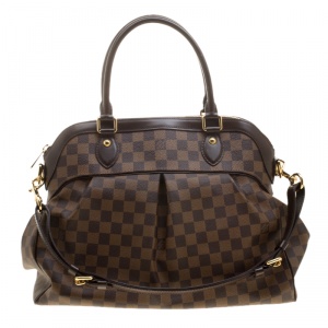 Pre Owned Louis Vuitton Damier Ebene Canvas Trevi GM Bag