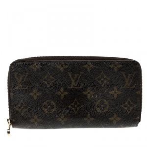 مملوكة مسبقًا Louis Vuitton Monogram Canvas Zippy Wallet
