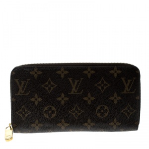مملوكة مسبقًا محفظة لوي فيتون زيبي كانفاس مونوغرامية