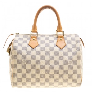 Louis Vuitton Damier Azur Canvas Speedy 25