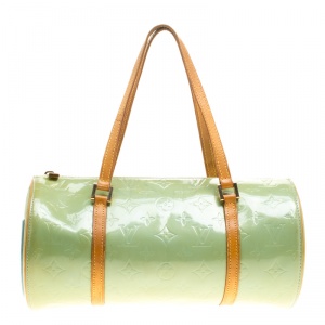 مملوكة مسبقًا Louis Vuitton Mint Green Monogram Vernis Bedford Bag