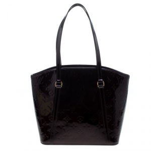 مملوكة مسبقًا Louis Vuitton Amarante Monogram Vernis Avalon MM Bag