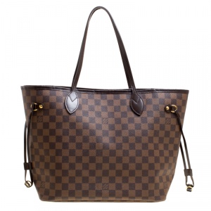 Louis Vuitton Damier Ebene Canvas Neverfull MM Bag
