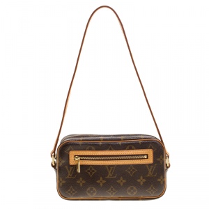Pre Owned Louis Vuitton Monogram Canvas Cite Pochette Bag