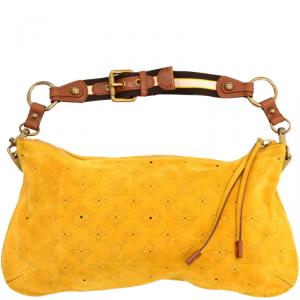 مملوكة مسبقًا Louis Vuitton Mais Monogram Suede Limited Edition Onatah Pochette Bag