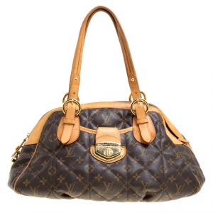Pre Owned Louis Vuitton Monogram Canvas Etoile Bowling Bag