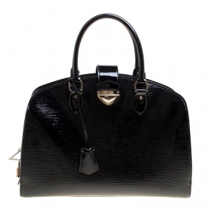مملوكة مسبقًا Louis Vuitton Black Electric Epi Leather Pont Neuf GM Bag