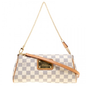 مملوكة مسبقًا Louis Vuitton Damier Azur Canvas Eva Pochette