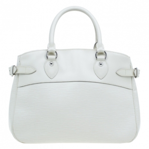 Pre Owned Louis Vuitton Ivory Epi Leather Passy Satchel PM