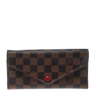 Louis Vuitton Damier Ebene Canvas Josephine Wallet 