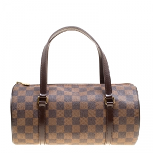 Pre Owned Louis Vuitton Monogram Canvas Papillon 26 Bag
