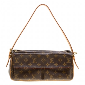Pre Owned Louis Vuitton Monogram Canvas Viva Cite MM Bag