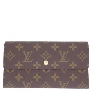 مملوكة مسبقًا Louis Vuitton Monogram Canvas Porte-Tresor International Wallet