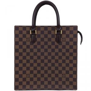 مملوكة مسبقًا Louis Vuitton Damier Ebene Canvas Sac Plat Bag