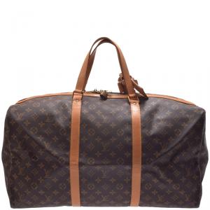 Pre Owned Louis Vuitton Monogram Canvas Sac Souple 55 Bag