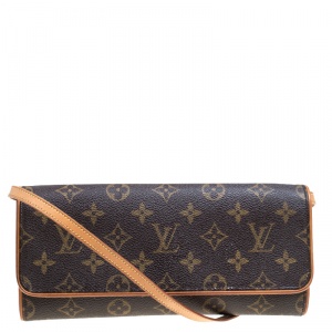 مملوكة مسبقًا Louis Vuitton Monogram Canvas Twin Pochette GM Bag