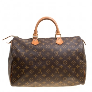 Louis Vuitton Monogram Canvas Speedy 35