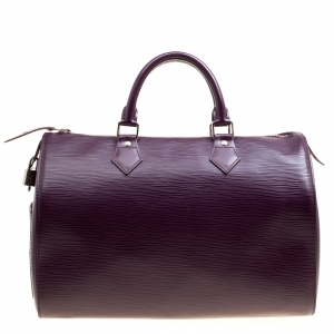 Louis Vuitton Cassis Epi Leather Speedy 30
