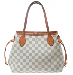 Louis Vuitton Damier Azur Canvas Neverfull PM Bag