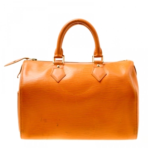 Louis Vuitton Mandarin Epi Leather Speedy 25