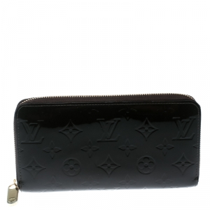 Louis Vuitton Amarante Monogram Vernis Zippy Wallet