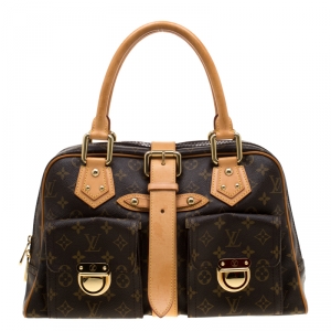 مملوكة مسبقًا Louis Vuitton Monogram Canvas Manhattan GM Bag