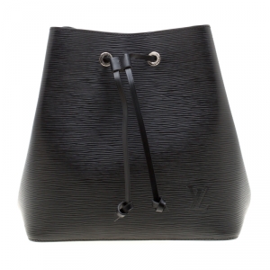 Pre Owned حقيبة لوي فيتون نيون جلد أيبي سوداء